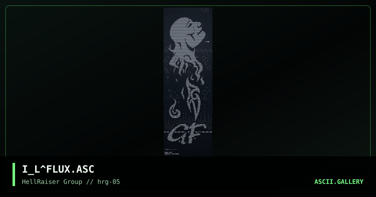 GlobaL Flux banner, by iron_lung, 1997