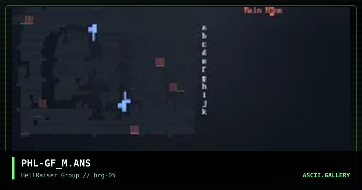 Global Flux menu, by phantom lord, 1997