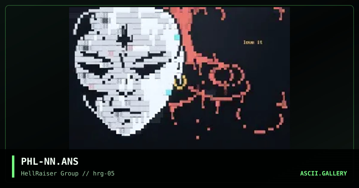 Just a piece of art, by phantom lord, 1997