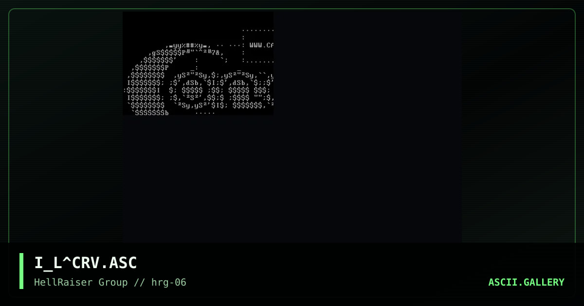 Caravan logo, by iron_lung, 1997