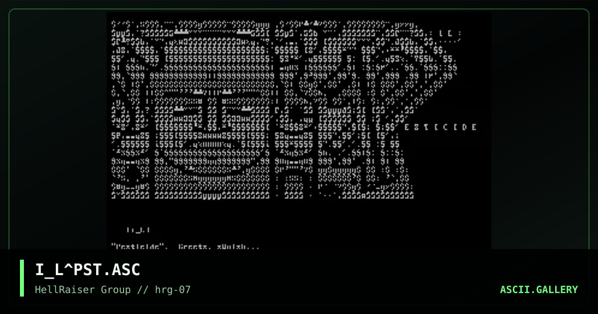 Pesticide, by iron_lung, 1997
