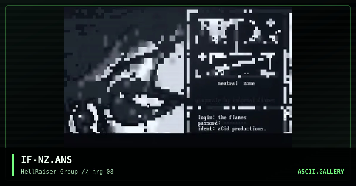 IF-NZ.ANS, by infernal flames, 1997