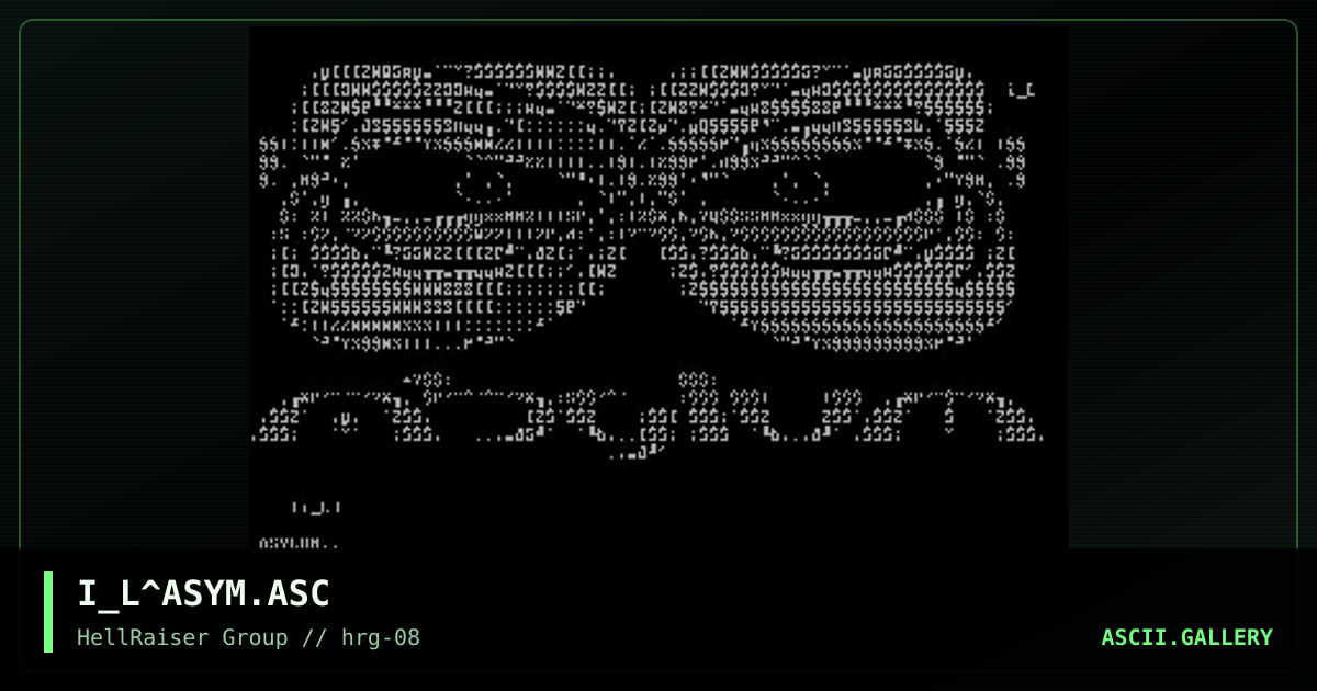 The asylum, by iron_lung, 1997