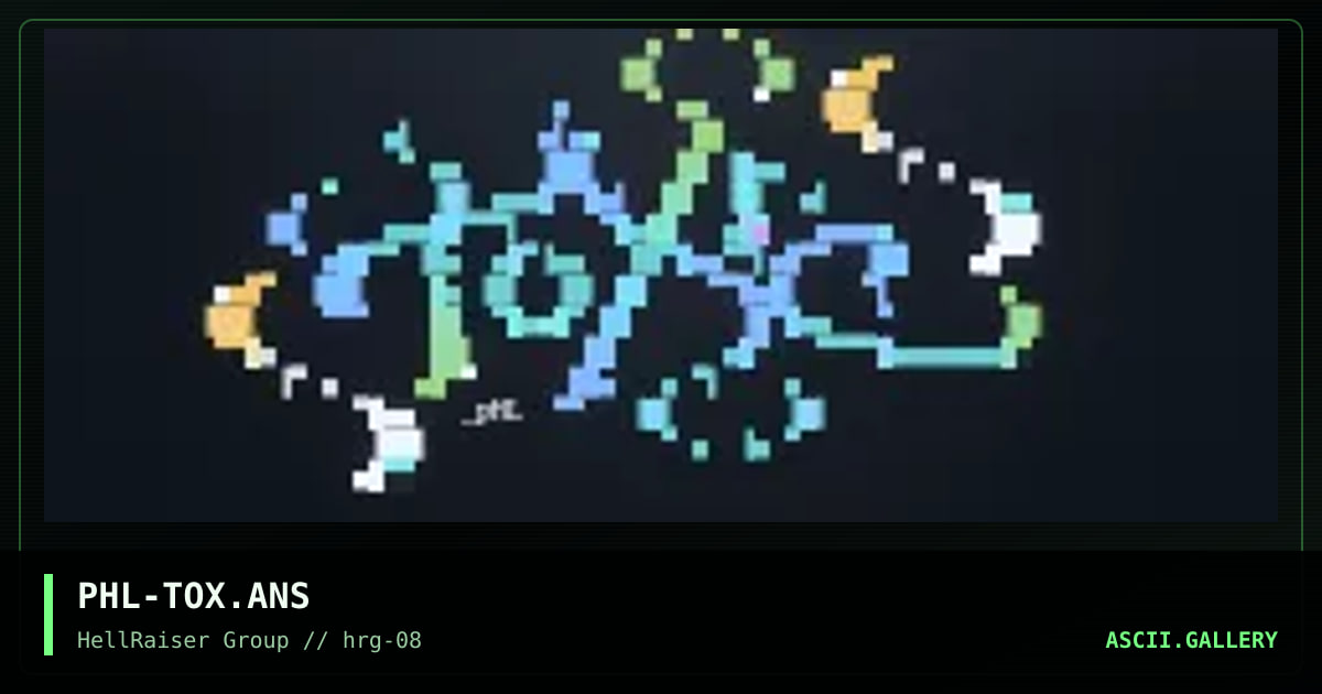 Toxic, by phantom lord, 1997