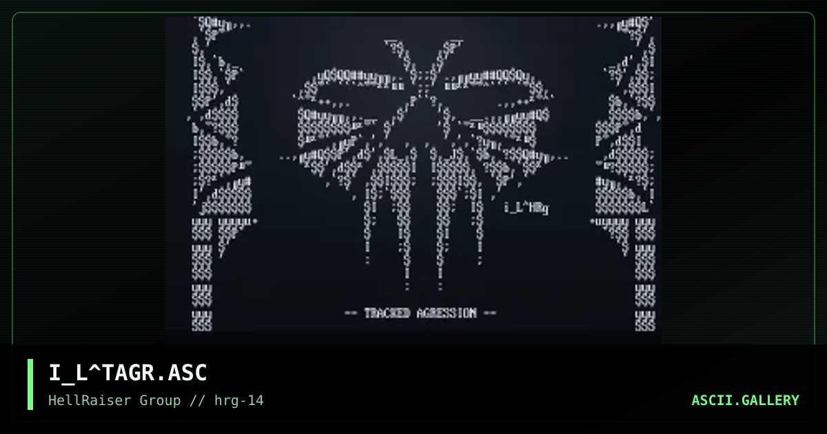 Tracked agression infofile, by iron_lung, 1998