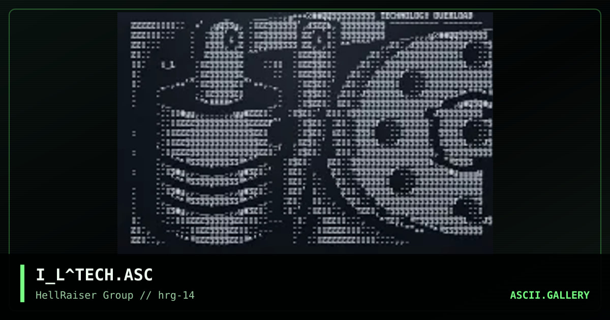 Technology overload, by iron_lung, 1998