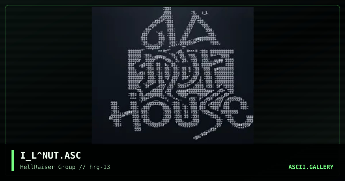 Da nut house, by iron_lung, 1998