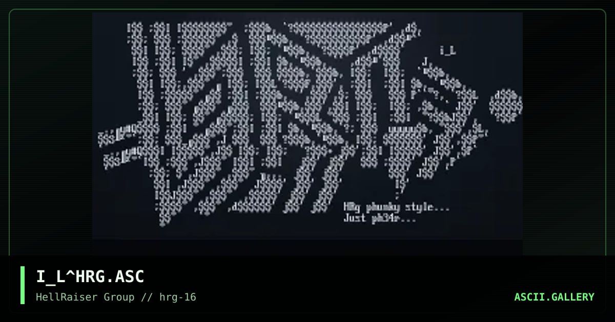 Hrg logo, by iron_lung, 1998