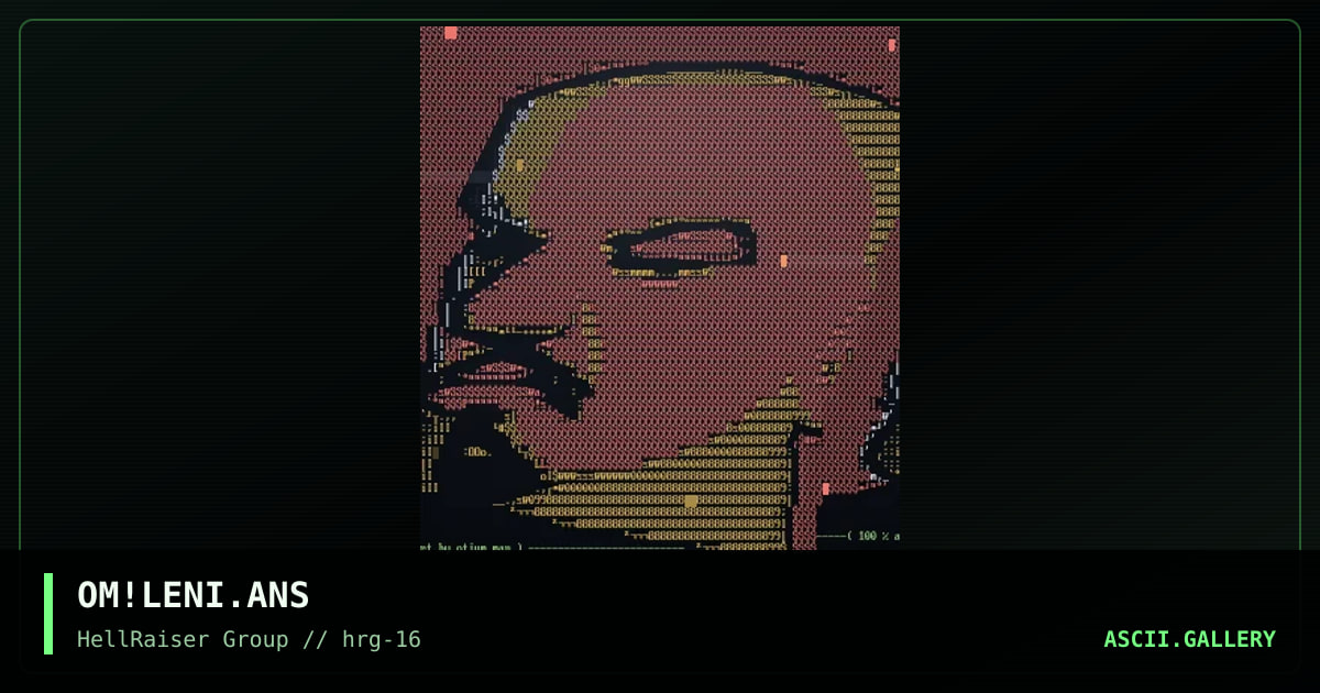 OM!LENI.ANS, by otium man, 1998
