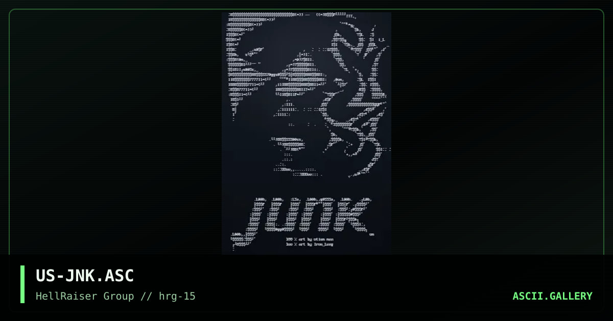 Junk, by iron_lung, otium man, 1998
