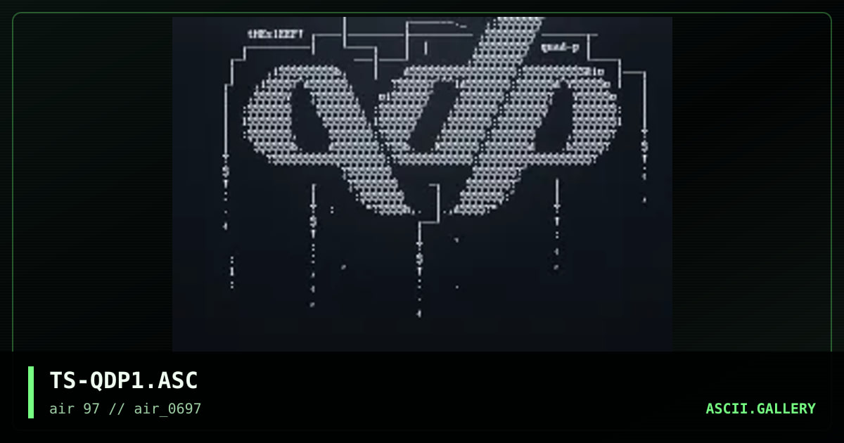 quad-p_logo!, by the sleep, 1997
