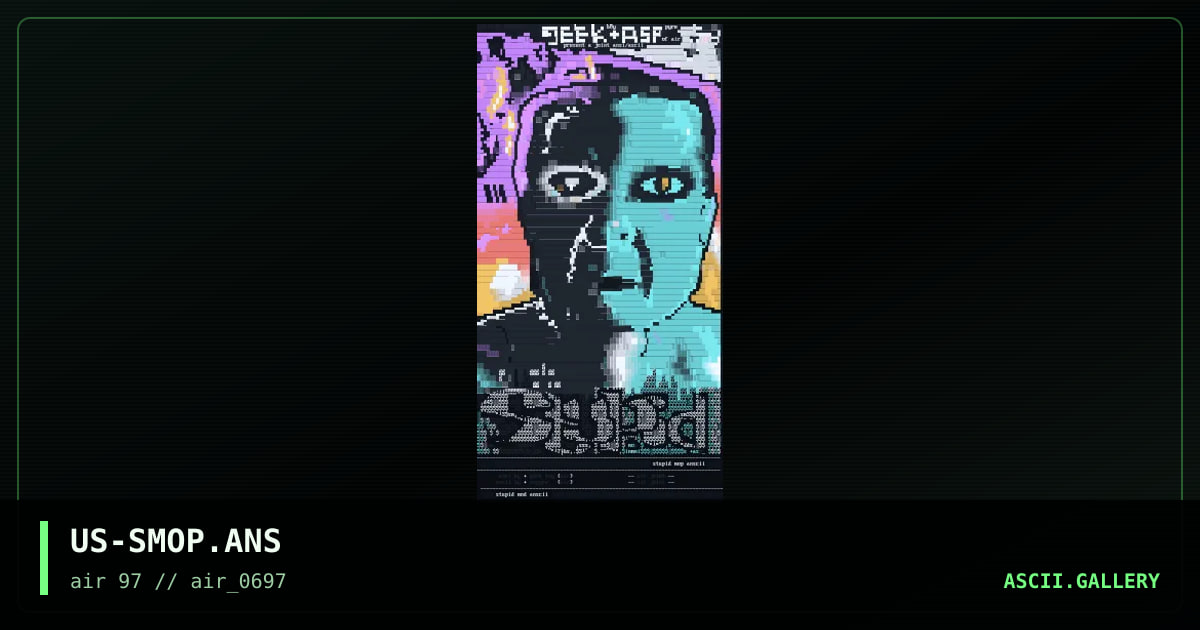 stupidmop _ anscii!, by aspyre, geekboy, 1997