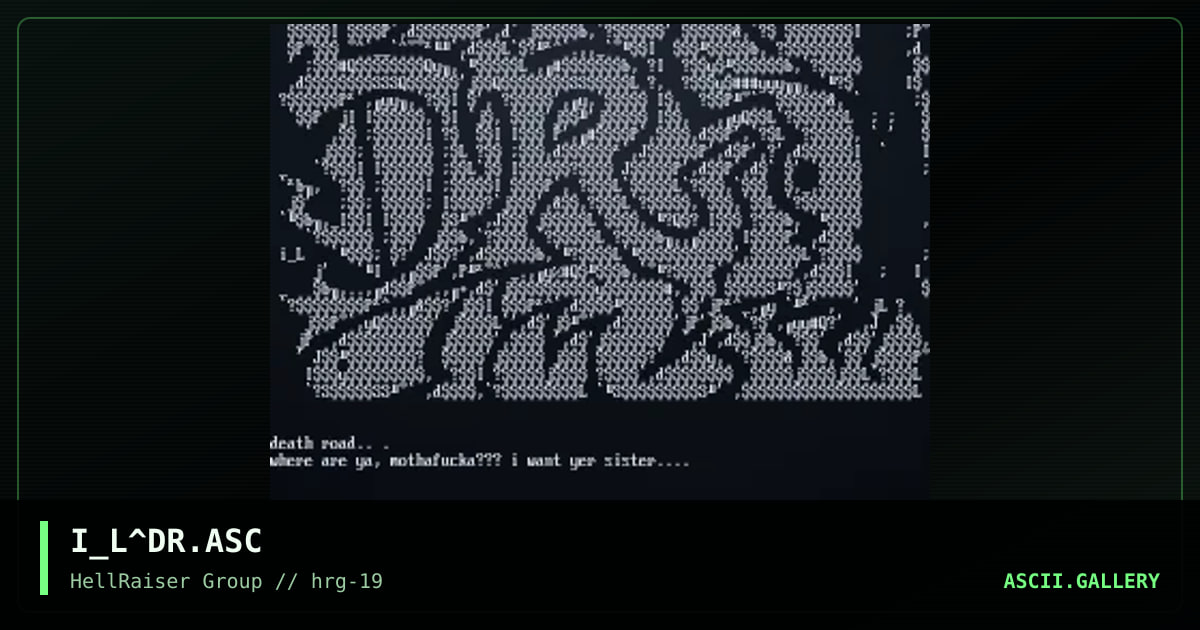 I_L^DR.ASC, by iron_lung, 1998
