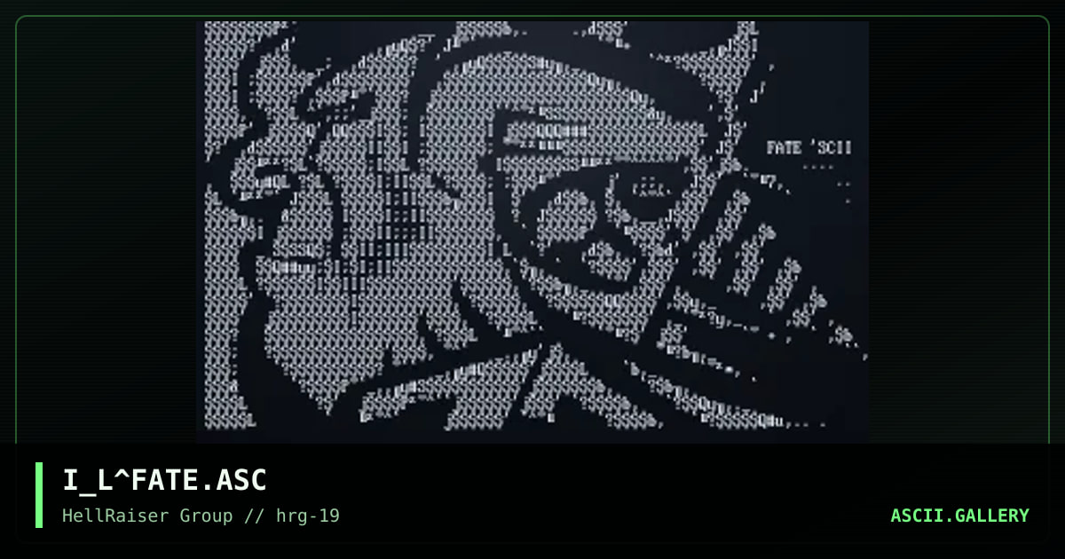 I_L^FATE.ASC, by iron_lung, 1998