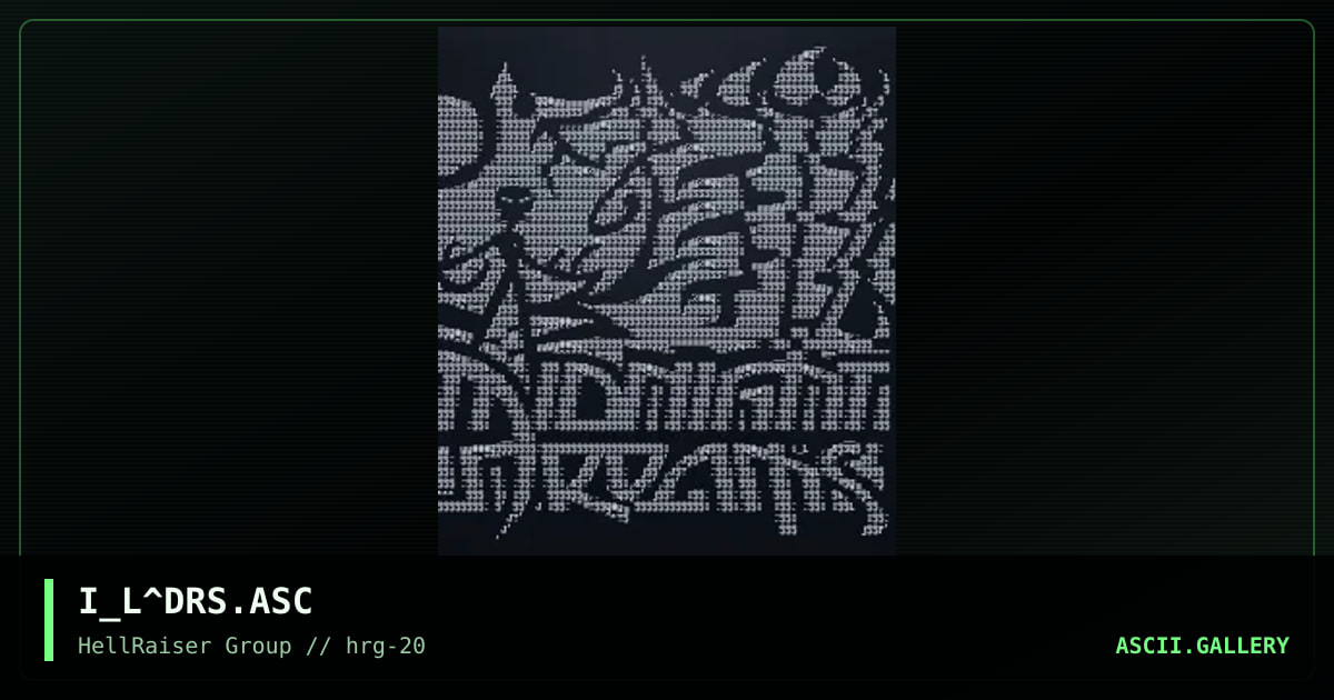 I_L^DRS.ASC, by iron_lung, 1998