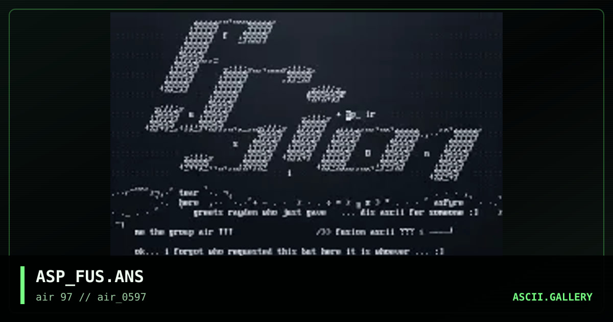 ASP_FUS.ANS, by aspyre, 1997