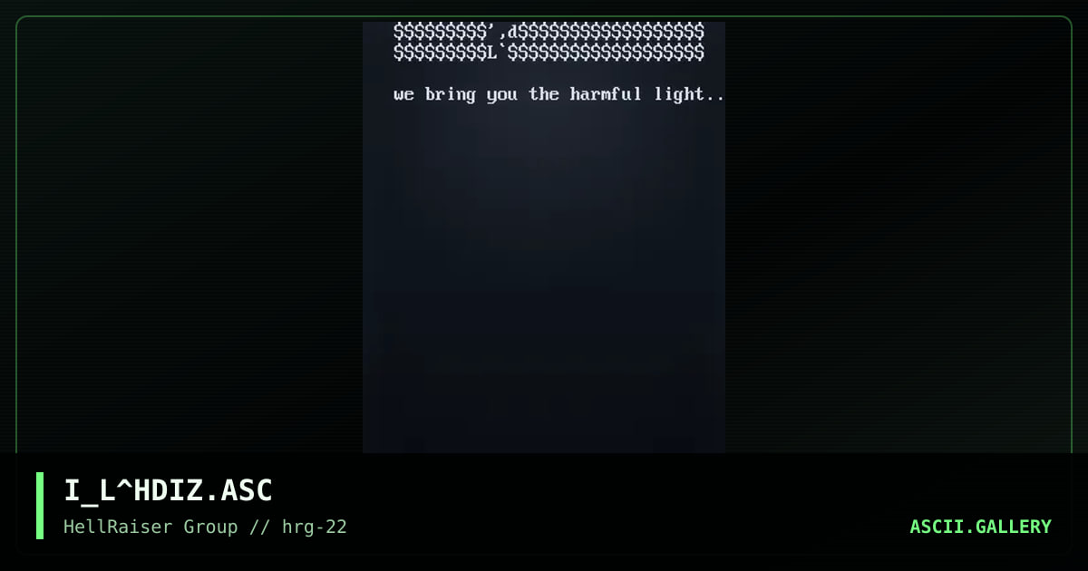 I_L^HDIZ.ASC, by iron_lung, 1998