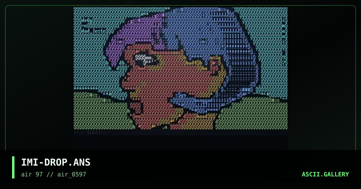 dr0p, by imani, 1997