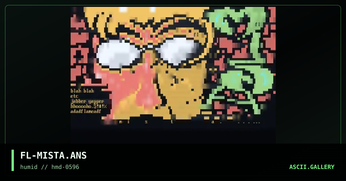 mISTa matrix menyew, by flame, 1996