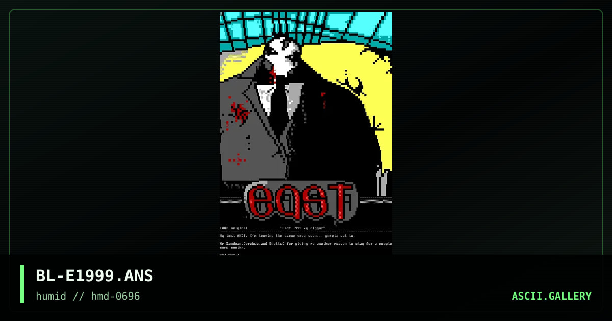 east 1999, by bloodlore, 1996