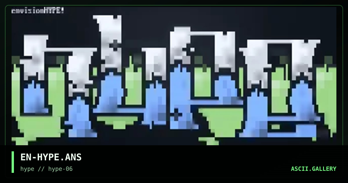 EN-HYPE.ANS, by envision, 1996
