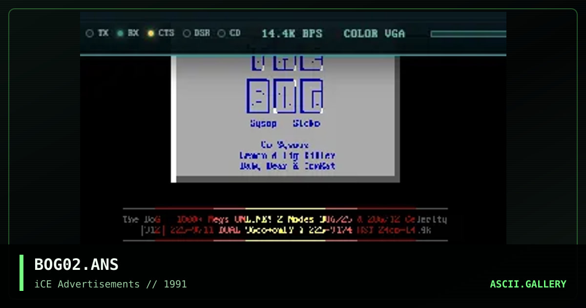 BOG02.ANS, by sicko, 1992