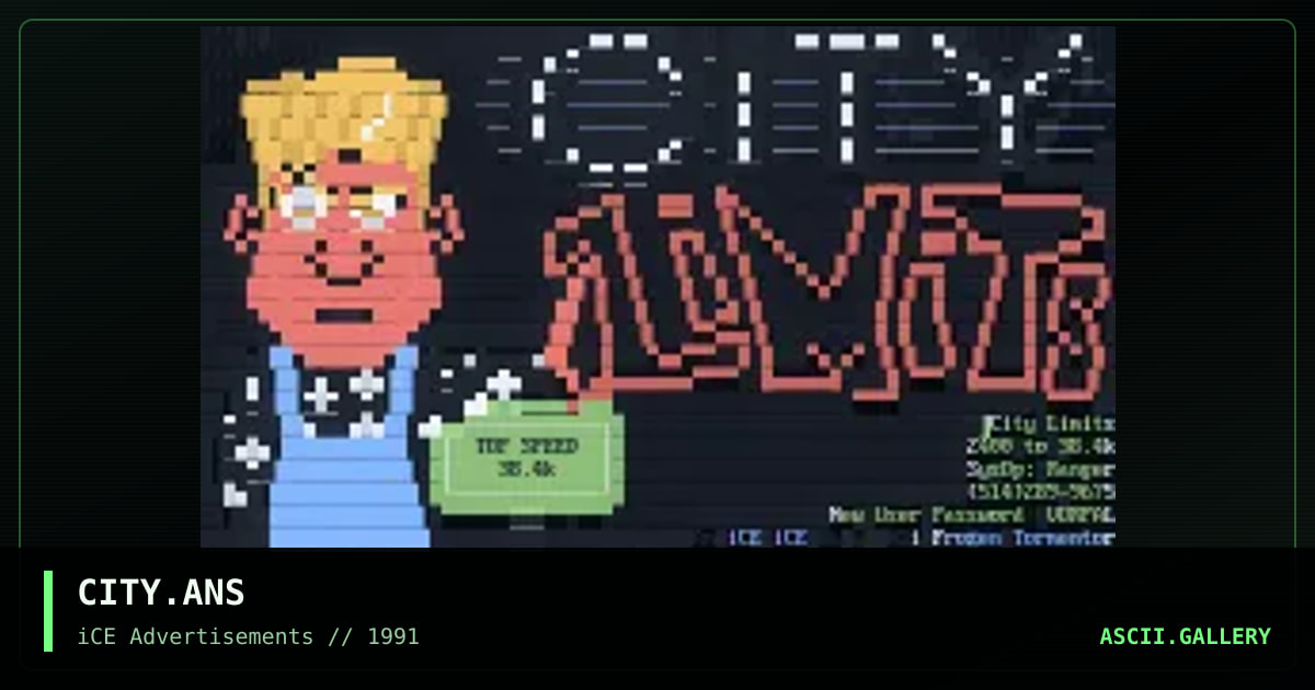 CITY.ANS, by frozen tormentor, 1992