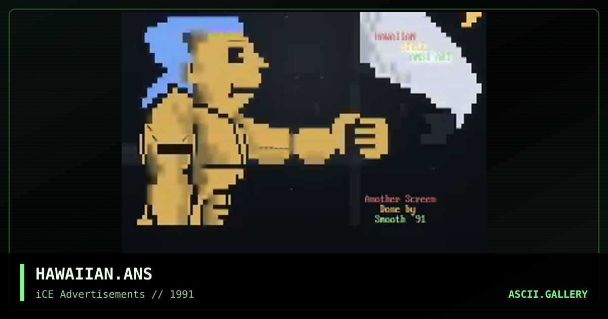 HAWAIIAN.ANS, by smooth, 1992