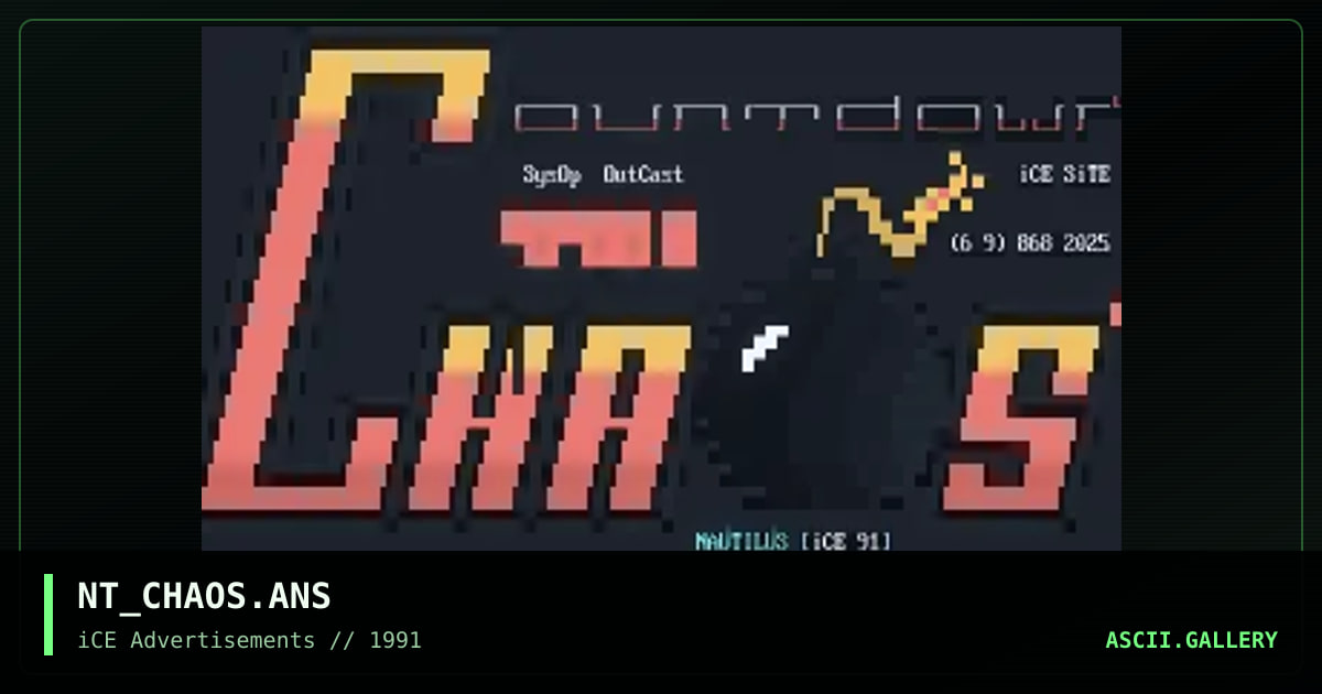 NT_CHAOS.ANS, by nautilus, 1992