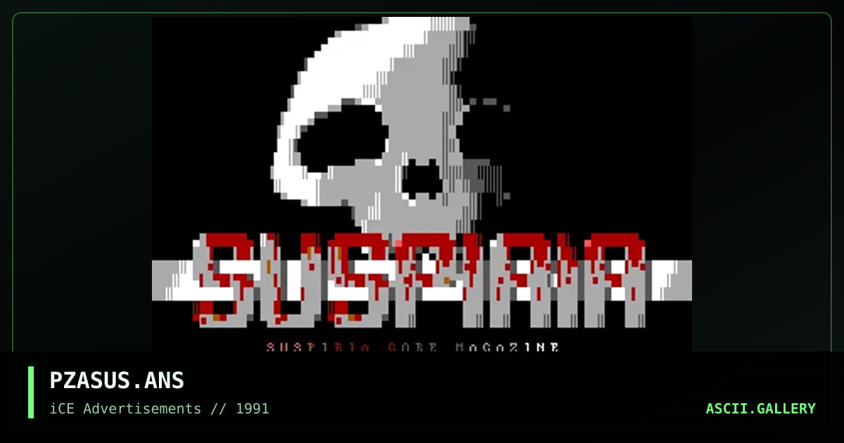 PZASUS.ANS, by unknown, 1992