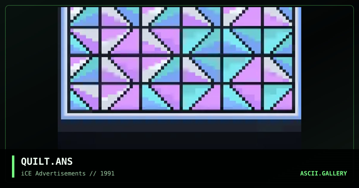 QUILT.ANS, by michael arnett, 1992