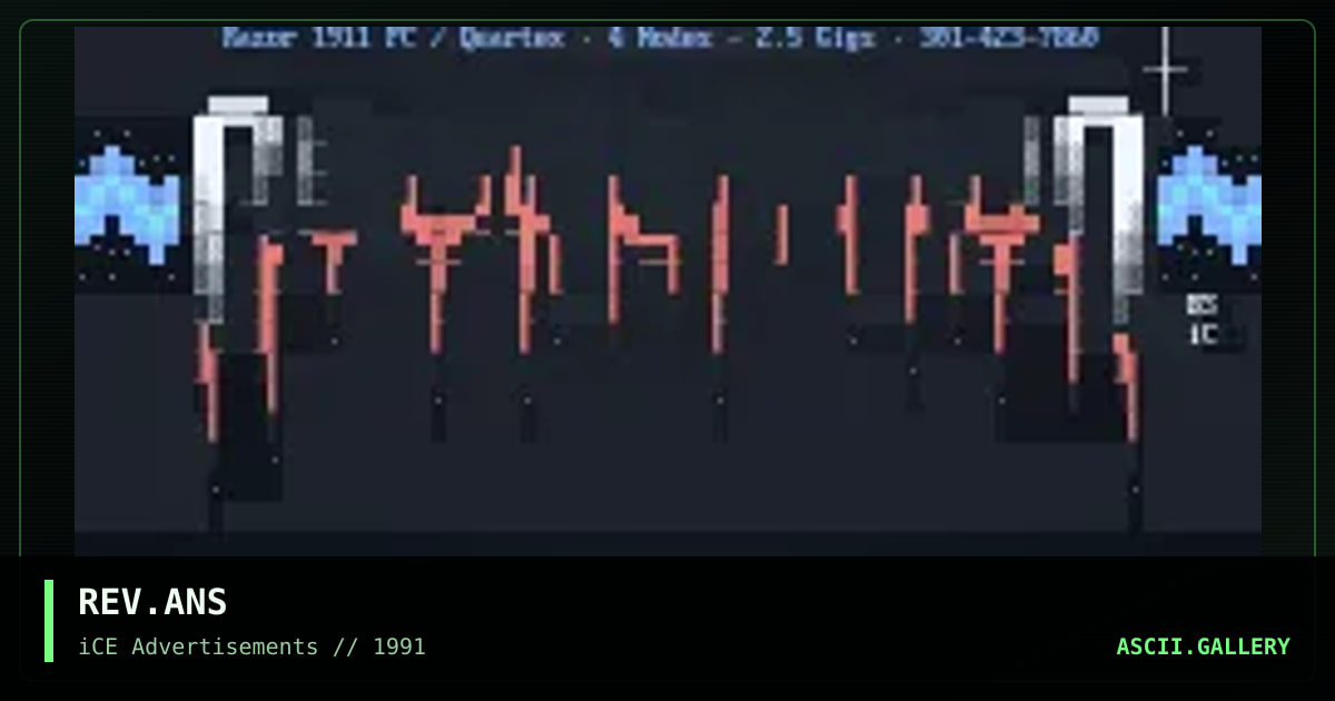 REV.ANS, by black spyrit, 1992