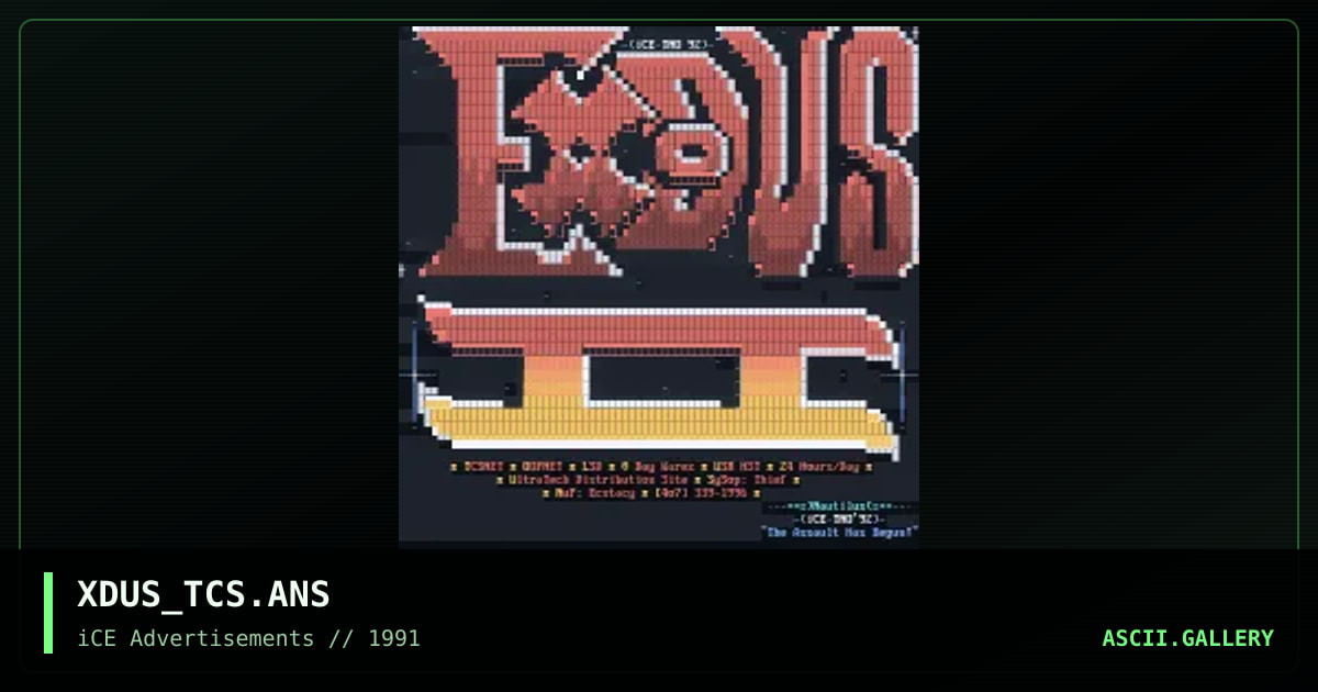 XDUS_TCS.ANS, by nautilus, 1992