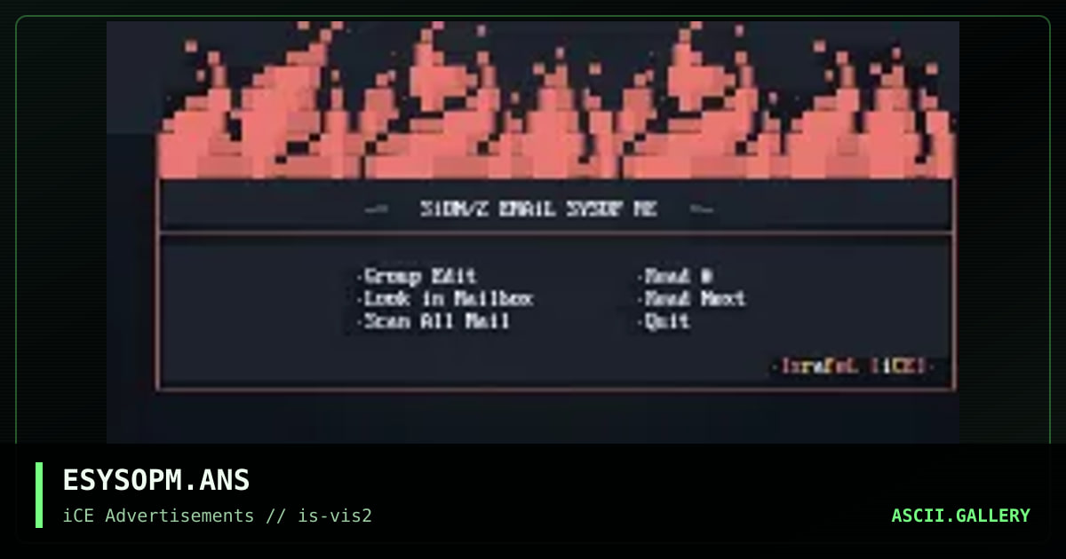 ESYSOPM.ANS, by israfel, 1993