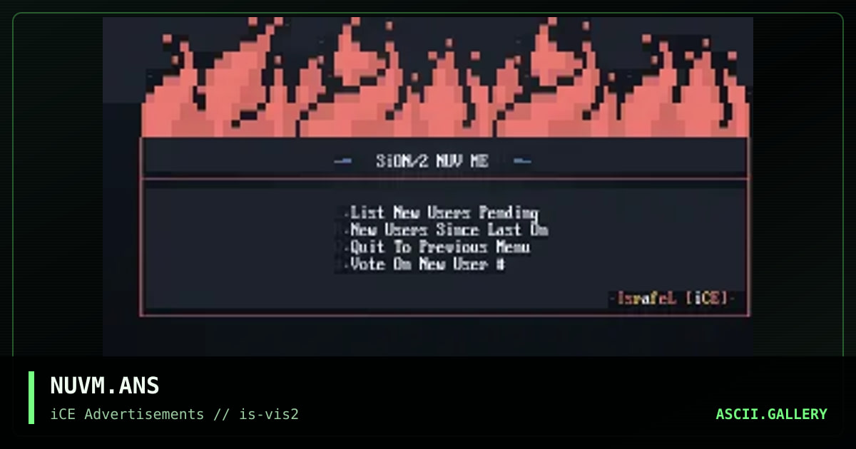 NUVM.ANS, by israfel, 1993