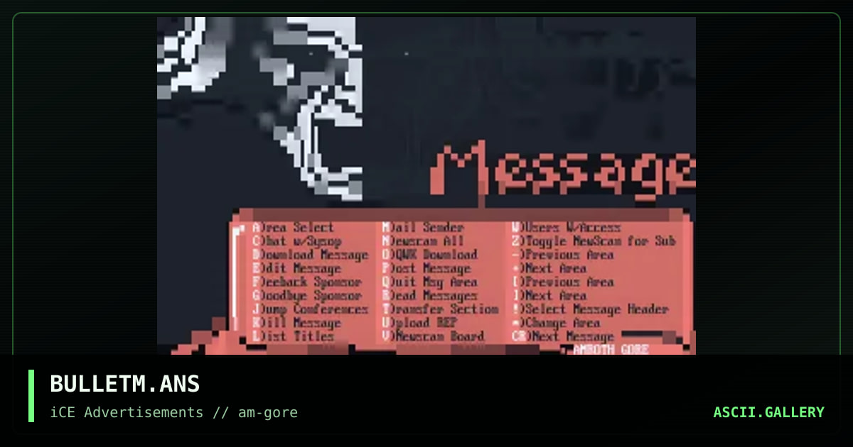 BULLETM.ANS, by amroth, 1993