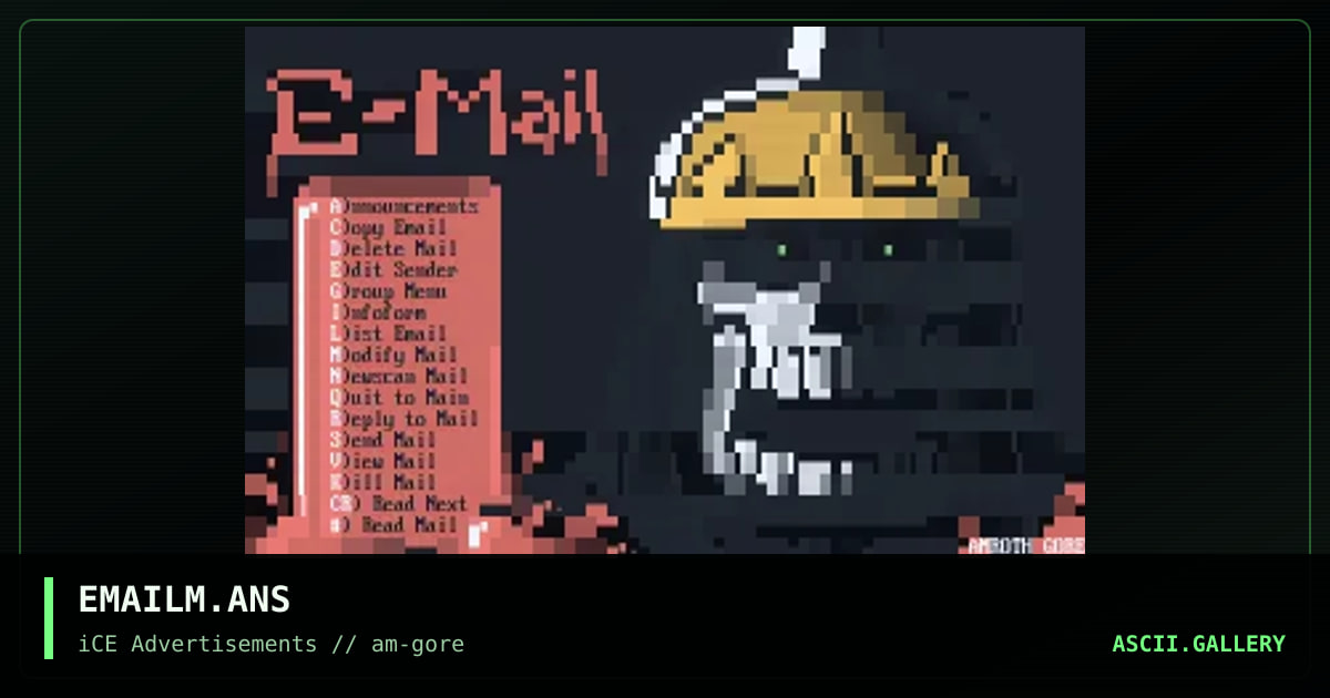 EMAILM.ANS, by amroth, 1993