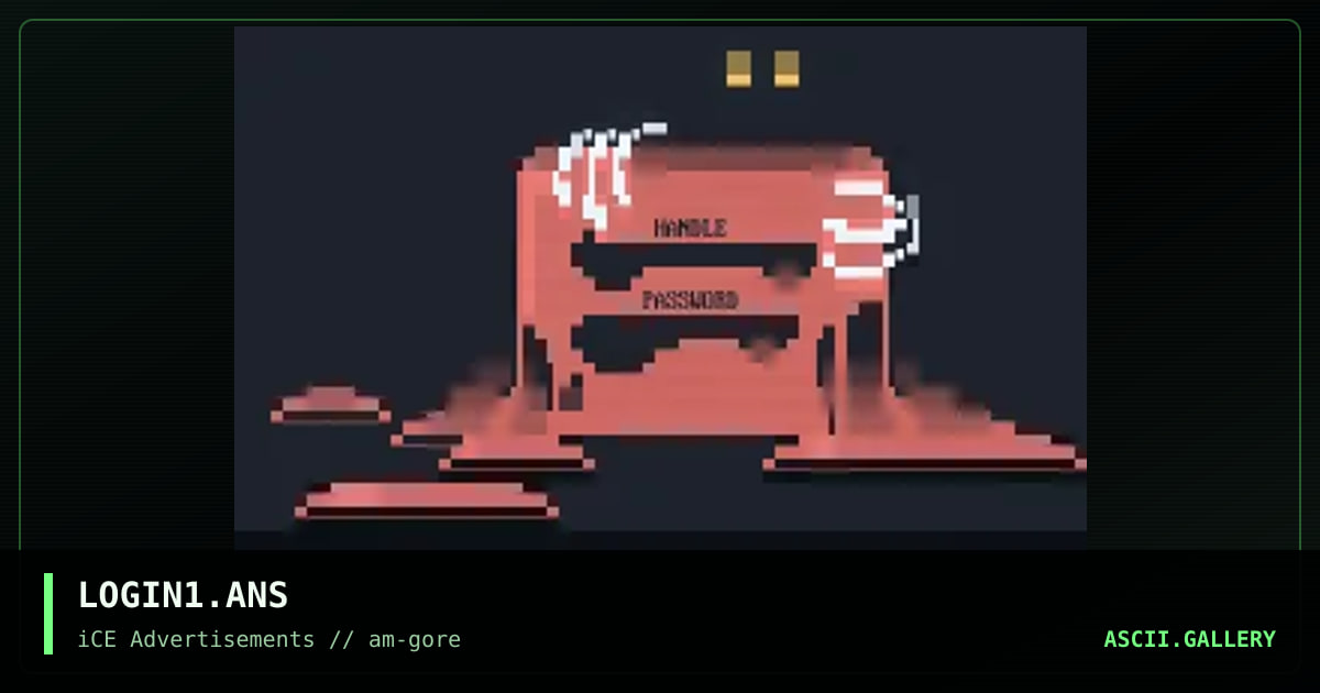 LOGIN1.ANS, by amroth, 1993