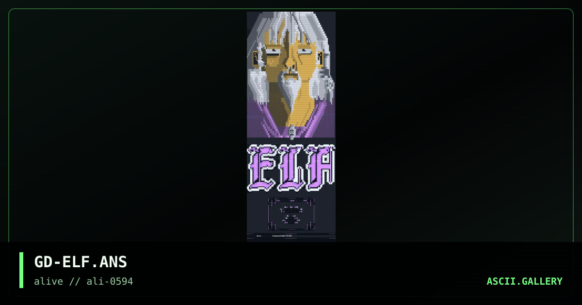 GD-ELF.ANS, by eris, 1994