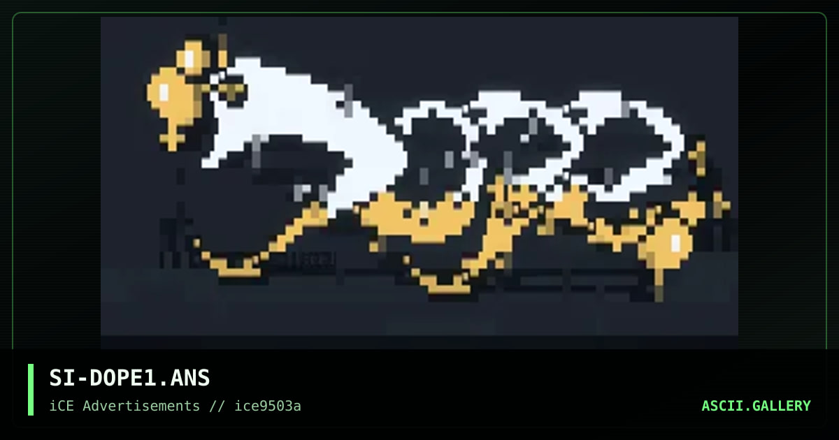SI-DOPE1.ANS, by spirit of illusion, 1995