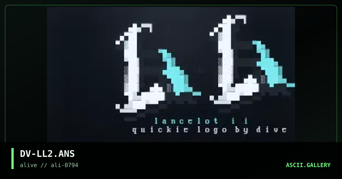 DV-LL2.ANS, by dive, 1994