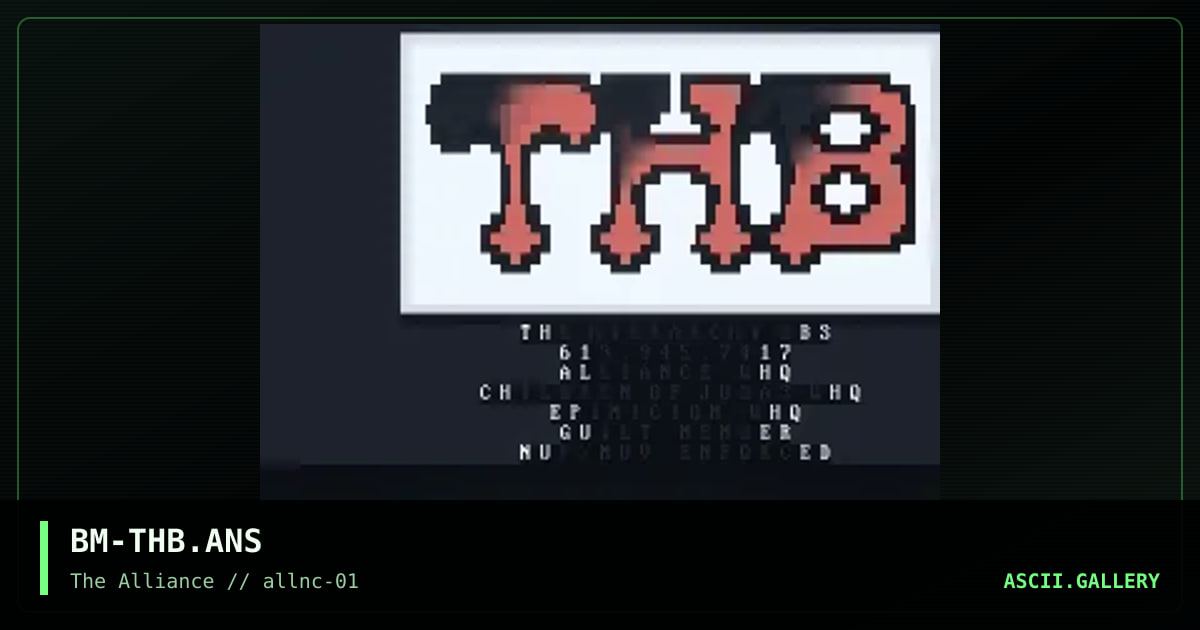 BM-THB.ANS, by black magik, 1994