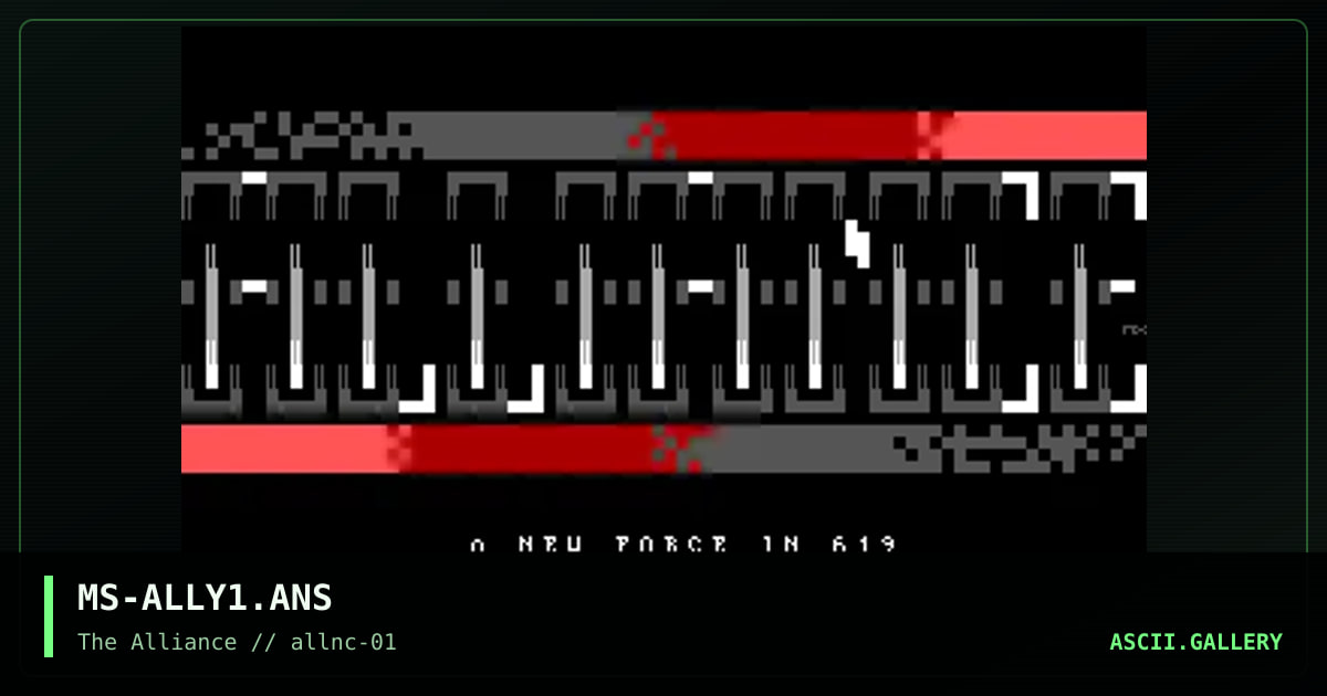 MS-ALLY1.ANS, by mendelssohn, 1994