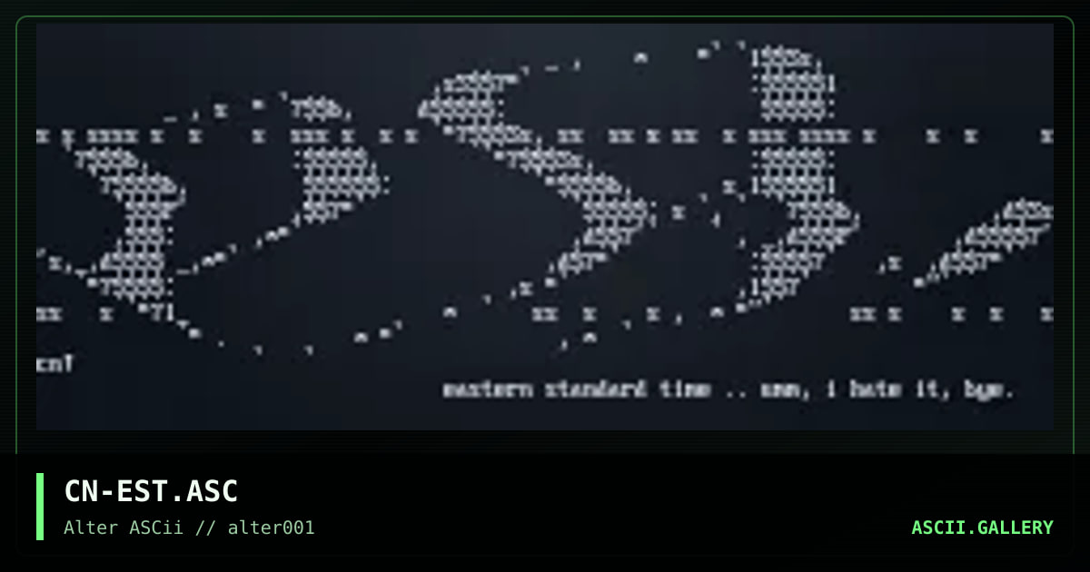 CN-EST.ASC, by cain, 1996