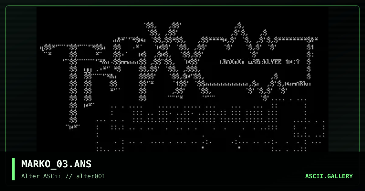 MARKO_03.ANS, by marko, 1996