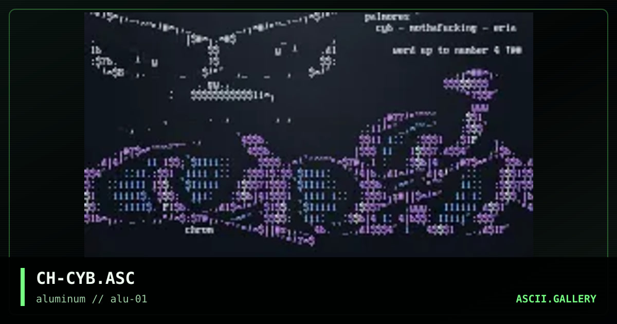 CH-CYB.ASC, by chrom, 1998