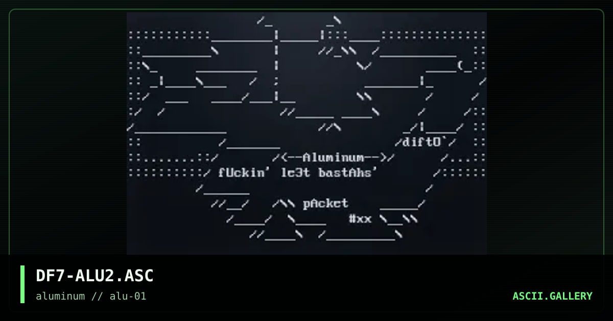 DF7-ALU2.ASC, by diftong, 1998