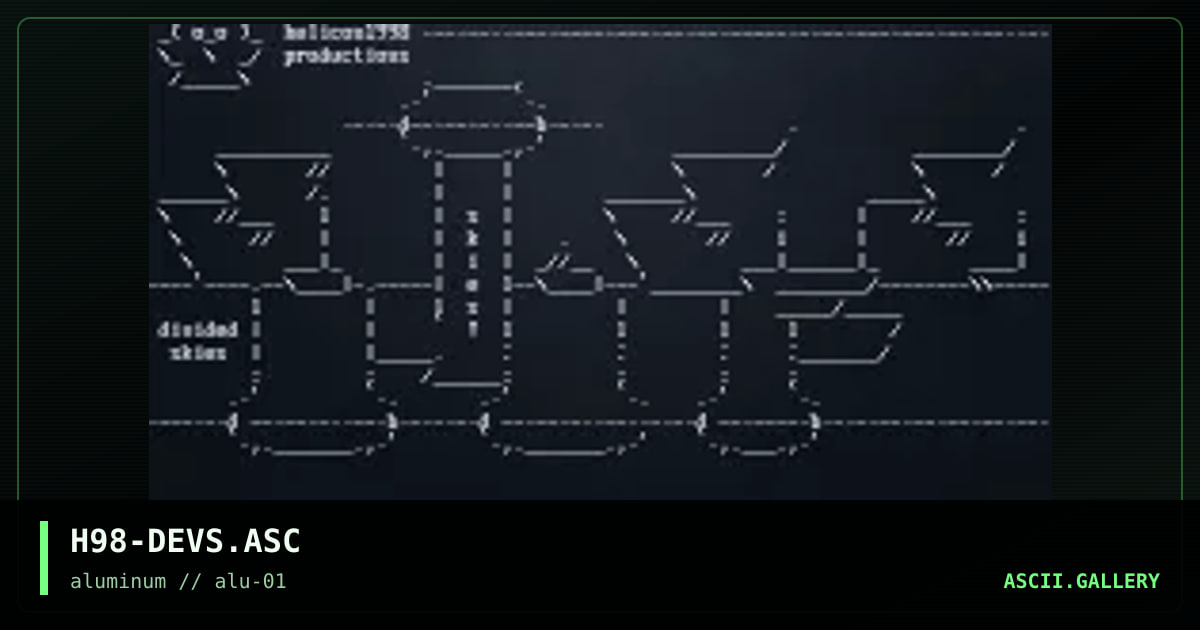 H98-DEVS.ASC, by helicon, 1998