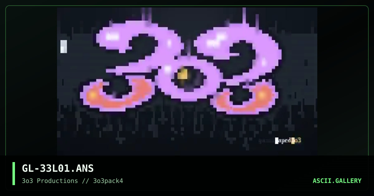 GL-33L01.ANS, by gasol, 1997