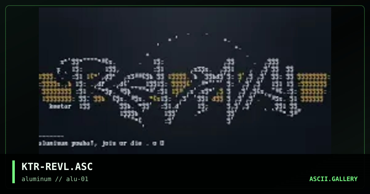 KTR-REVL.ASC, by keetar, 1998